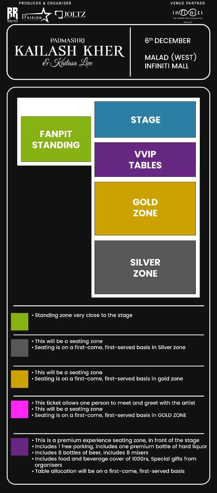 Venue layout