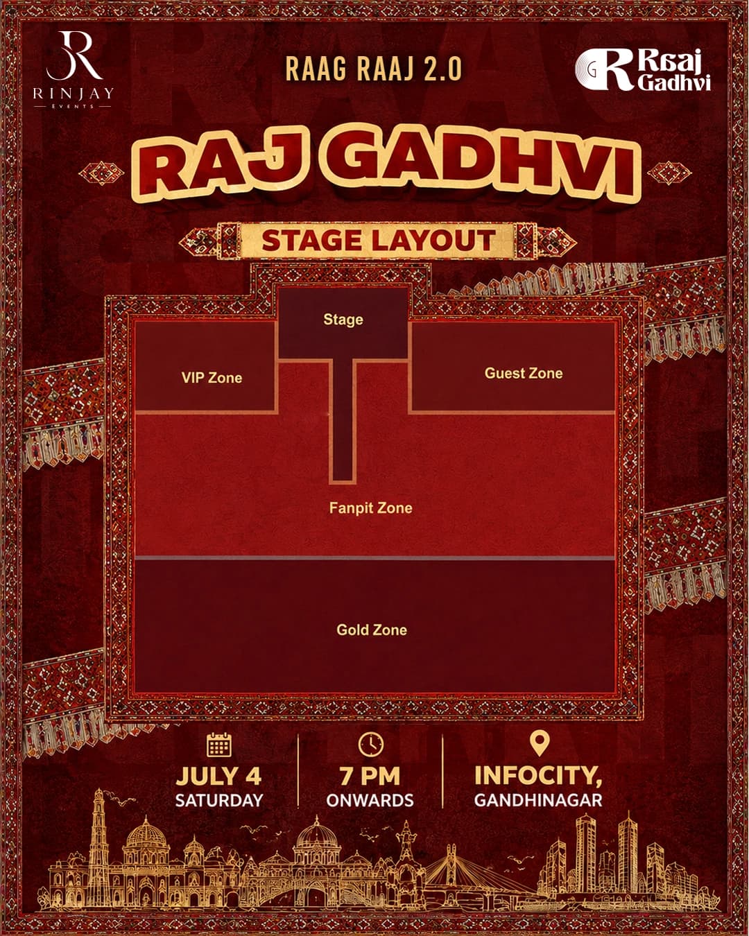 Venue layout