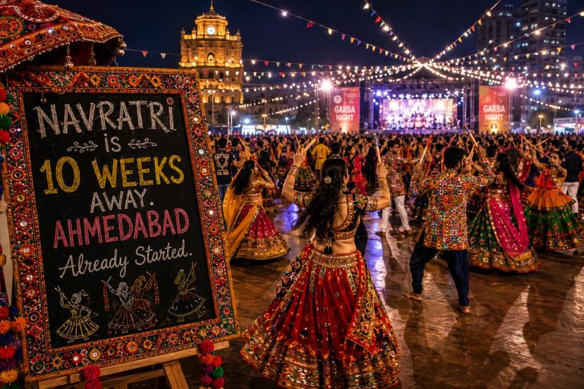 Navratri Is 10 Weeks Away. Ahmedabad Already Started.