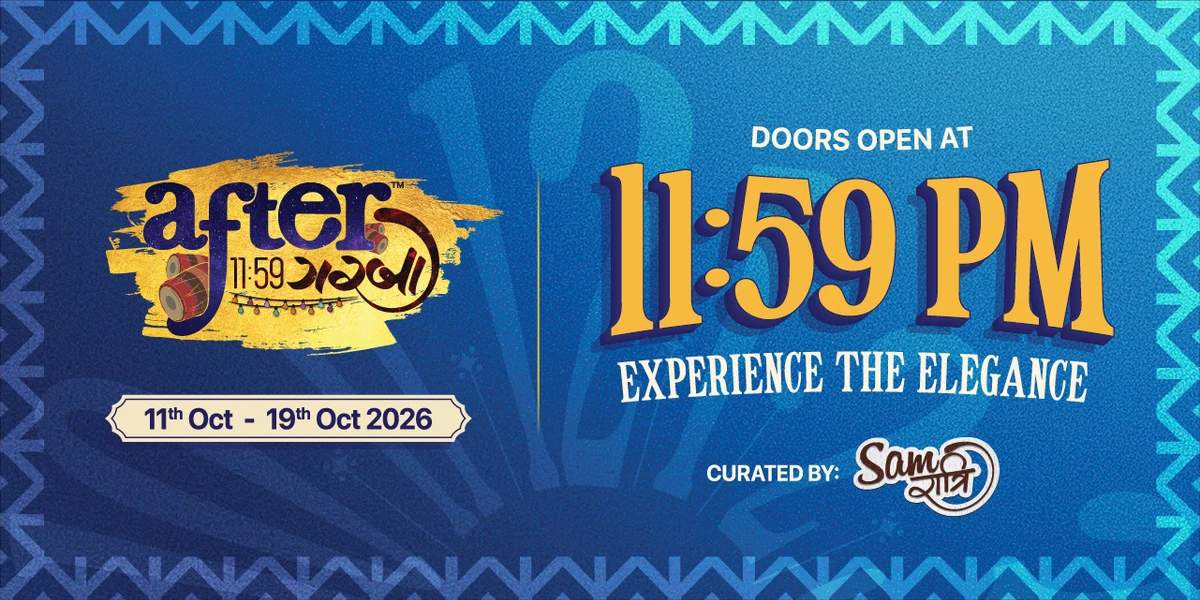 After 11:59 Garba 2026 Ahmedabad: Midnight-to-Sunrise Navratri, Only on Showmates