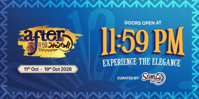 After 11:59 Garba 2026 Ahmedabad: Midnight-to-Sunrise Navratri, Only on Showmates