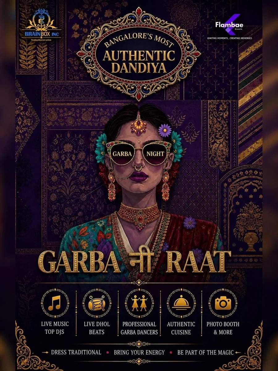Bangalore's Most Authentic Dandiya - GARBA NI RAAT