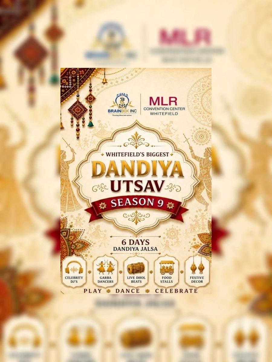 WHITEFIELD’S BIGGEST DANDIYA UTSAV – SEASON 9