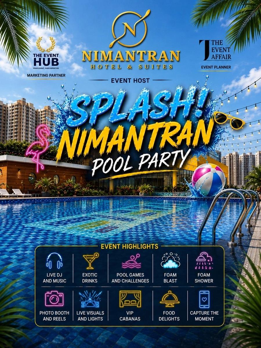 SPLASH NIMANTRAN – POOL PARTY