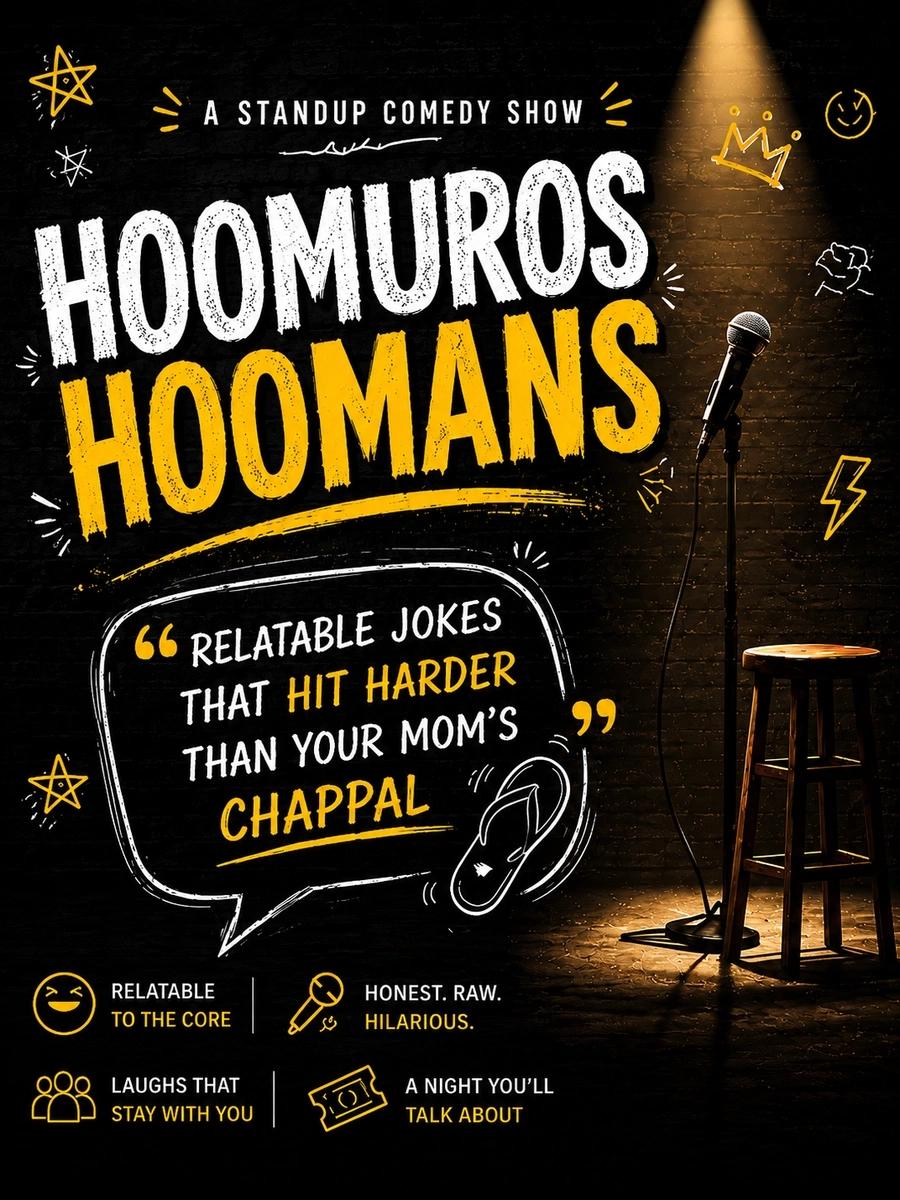 Hoomuros Hoomans – A Standup Comedy Show