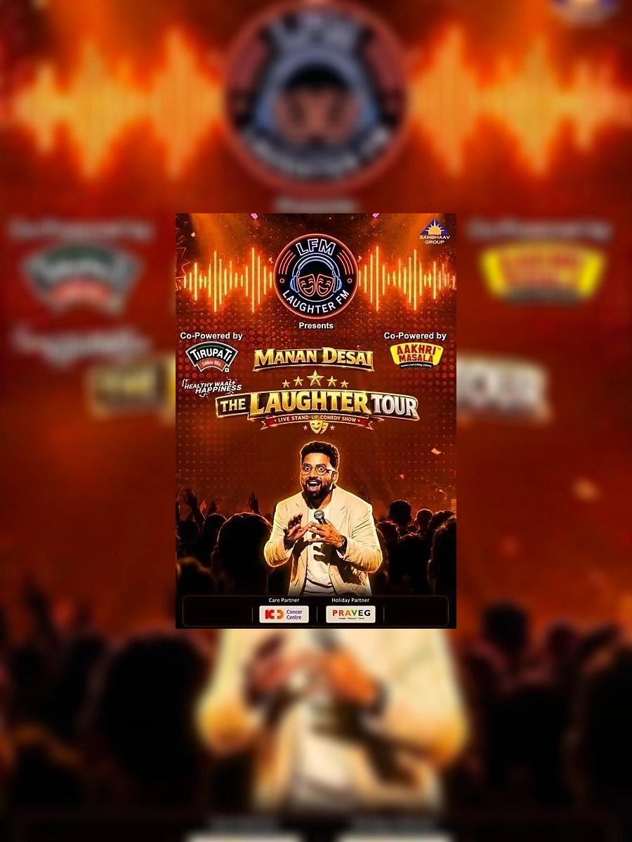 The Laughter Tour by Manan Desai | Baroda