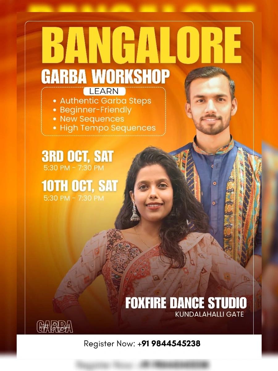 Bangalore Garba Workshop