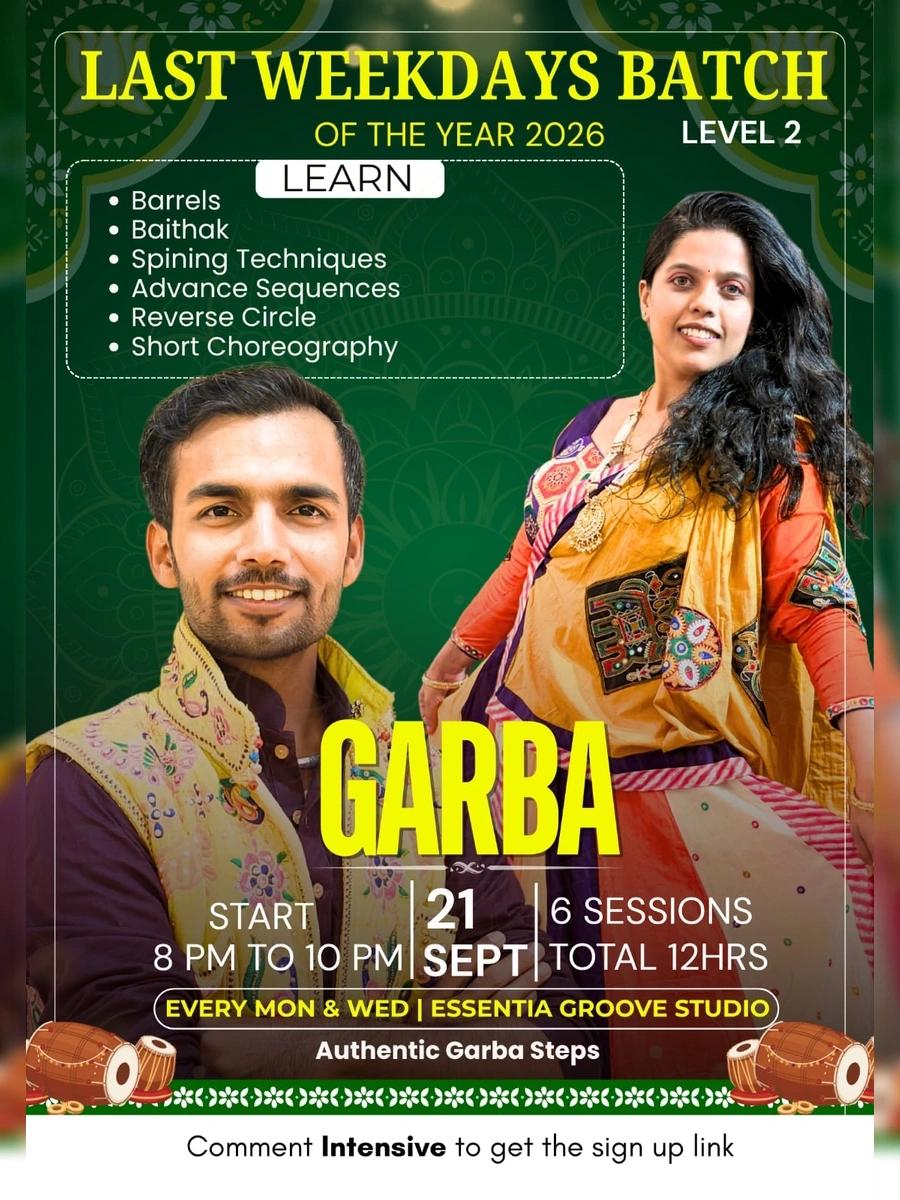 Garba Instenive Course with Jayesh Rathod