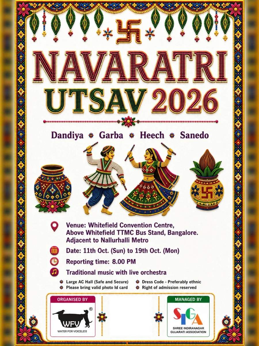 WFV-SIGA Navratri Utsav 2026 (Raas Garba and Dandiya)