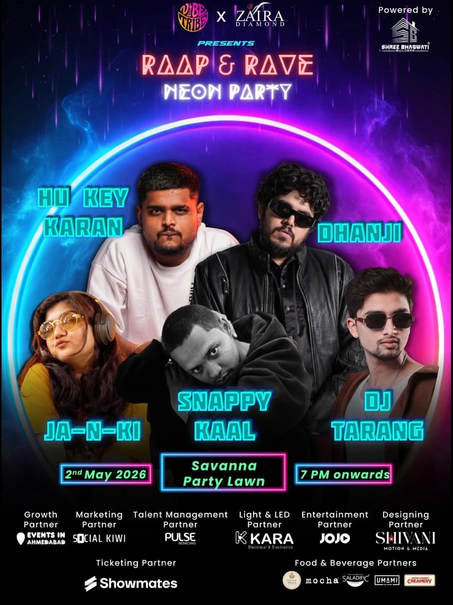 Raap & Rave Neon Party