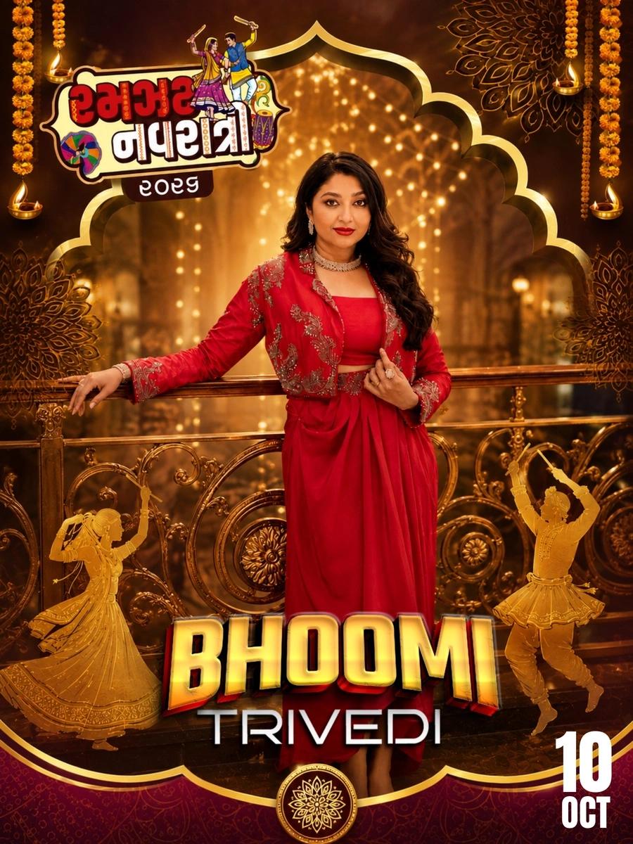 RAMZAT NAVRATRI 2026 | BHOOMI TRIVEDI