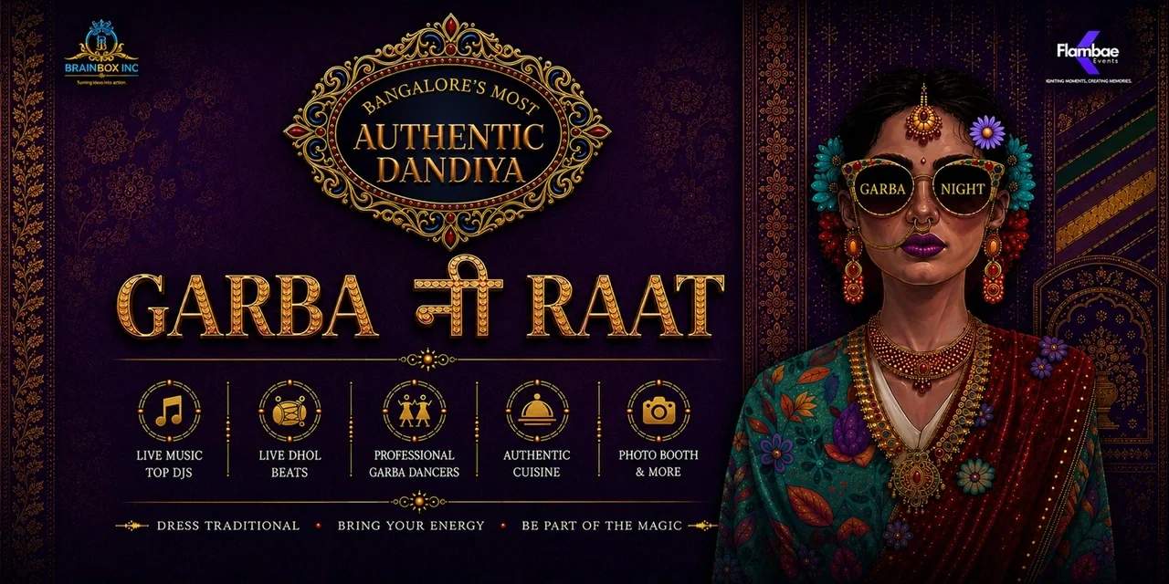 Bangalore's Most Authentic Dandiya - GARBA NI RAAT