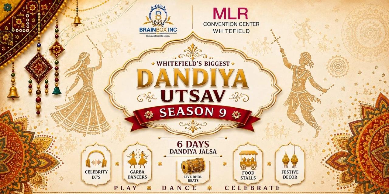 WHITEFIELD’S BIGGEST DANDIYA UTSAV – SEASON 9