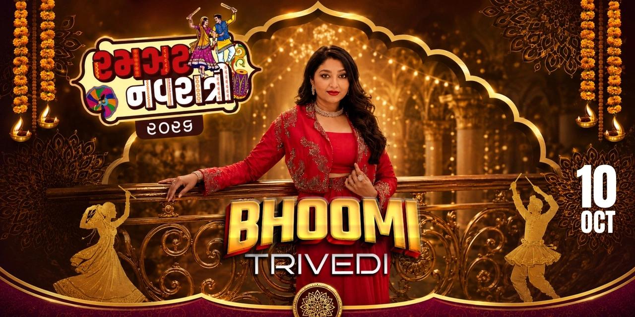 RAMZAT NAVRATRI 2026 | BHOOMI TRIVEDI