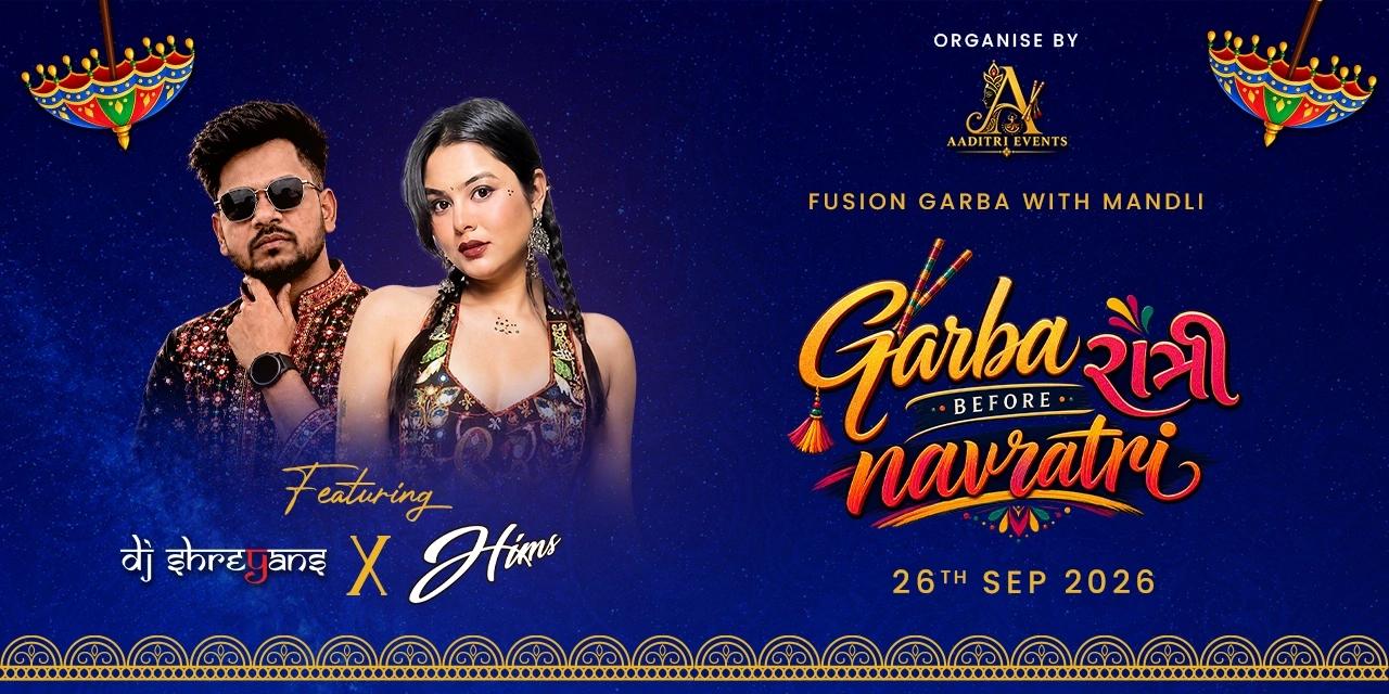 Garba Ratri Before Navratri