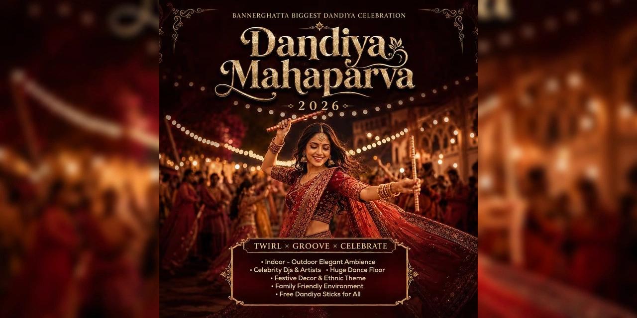 Bengaluru's Biggest Dandiya Celebration 2026