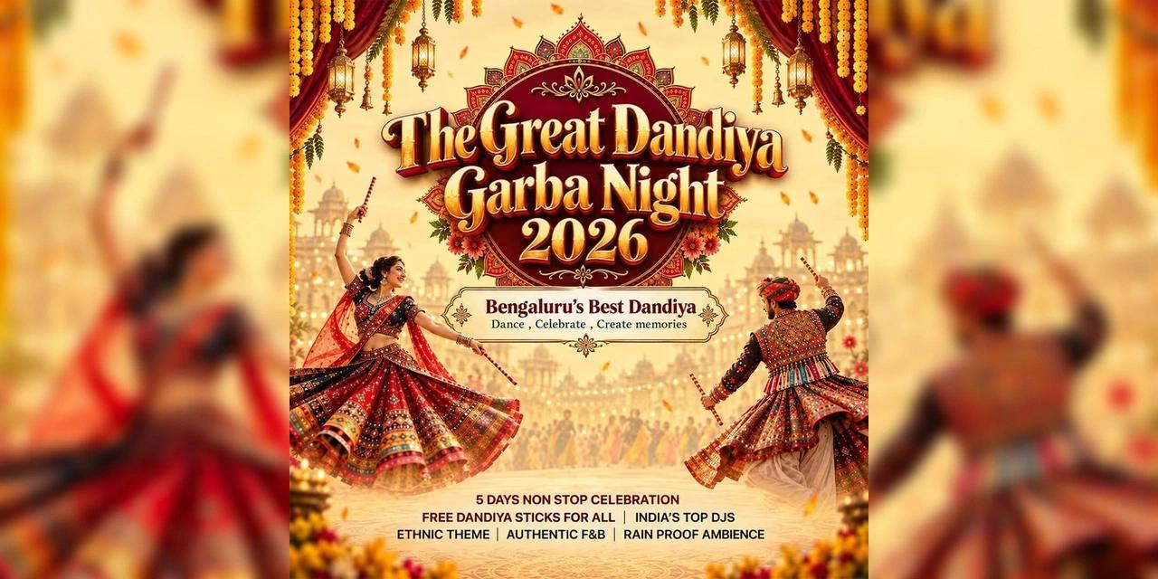 The Great Biggest Dandiya & Garba Utsav 2026