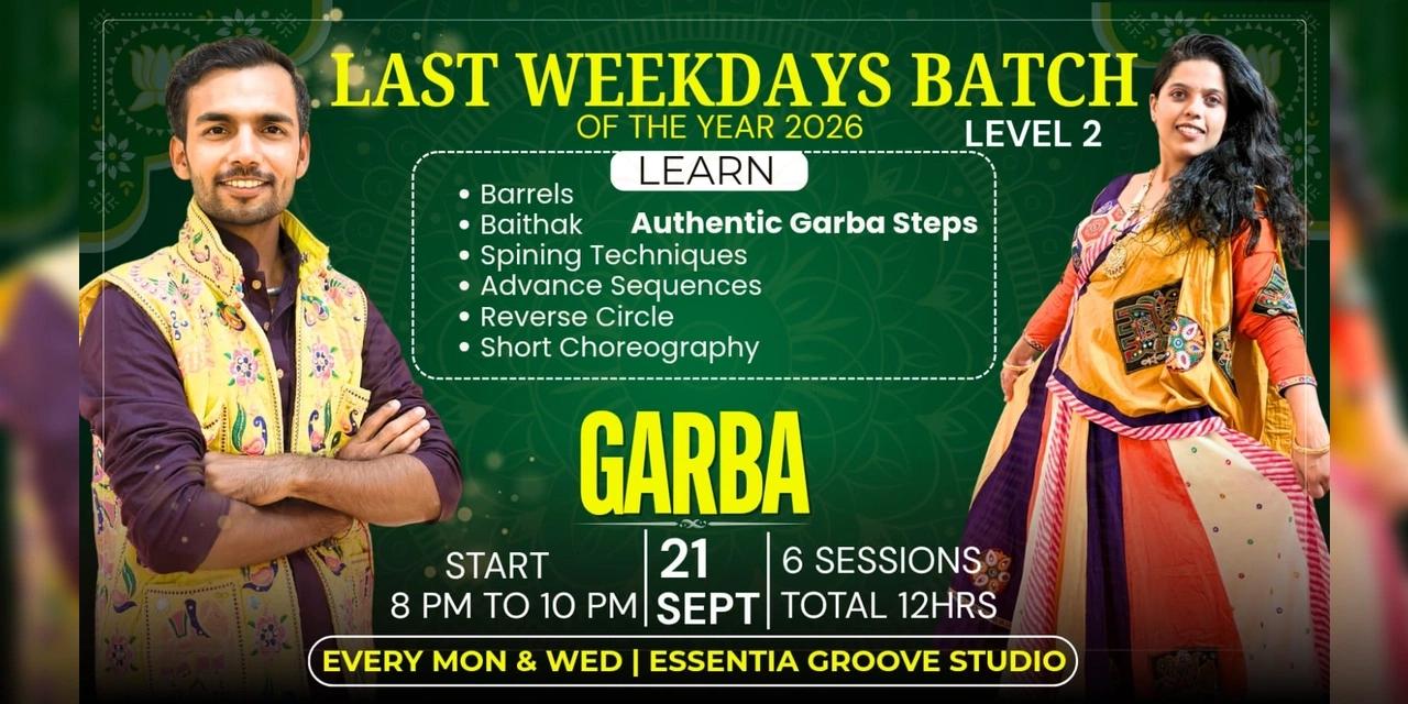 Garba Instenive Course with Jayesh Rathod